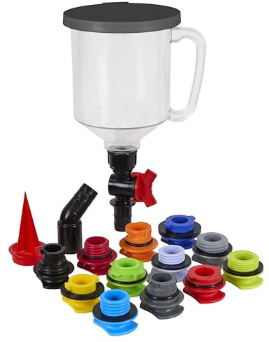 Sealey Master Engine Oil Funnel Filling Kit 15pc - VS7107