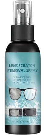 RimuoviPer Occhiali Spray Portatile Cura E Riparazione | Spray rimozione per lenti da sole per Occhiali, Fotocamere, Schermi, Coprifari, e Automobilisti