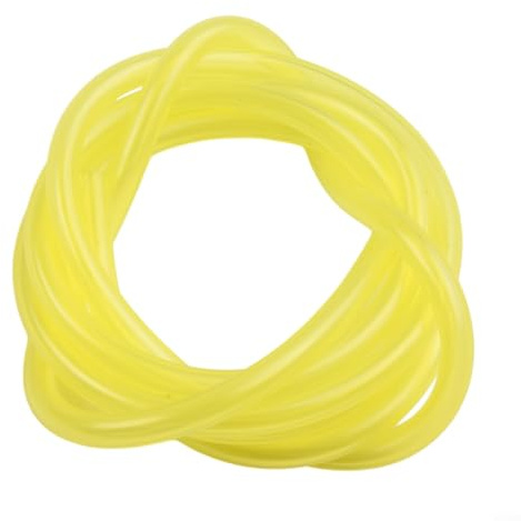 Gdfnmogo Tuyau de carburant pour débroussailleuses, tronçonneuses, tuyau d'essence 3 mm x 5 mm x 1 m de long, petit moteur, équipement d'alimentation de jardin, tuyau flexible