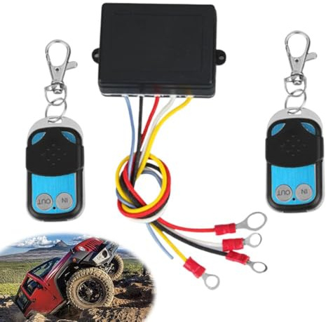 New 2-Pack Waterproof Winch Remote Range Handset Universal 100FT Fit