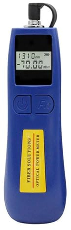 SEVEQIS Tester fibra ottica, Mini misuratore di potenza ottica, tester for fibre ottiche, velocità lavoro ottico, portatile(-70to10)
