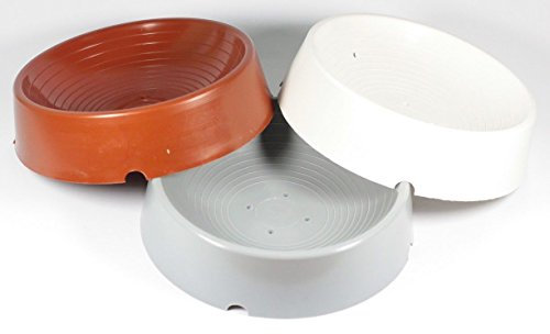 AGROHIT Nistschalen für Tauben, 10 Stück Taubennistschalen aus Kunststoff, Pflegeleichte Taubennester, Nester für Taubennester & Zucht, Nestschalen für Taubenzucht, Ø 19 cm