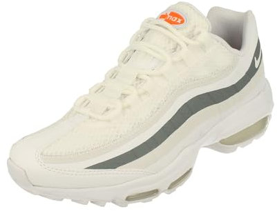 NIKE Herren Air Max 95 Ultra Sneaker, White White Cool Grey Total Orange, 42.5 EU