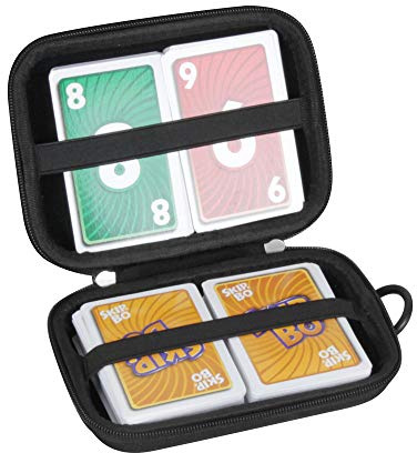 Hermitshell Borsa da viaggio rigida per gioco di carte Skip BO, carte non incluse