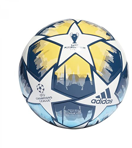 Adidas Unisex Ball UCL LGE J350 SP, White/Panton, HD7863