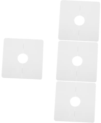 OSALADI 4stücke Wandabdeckung Für Rohröffnungen Selbstklebende Dekorative Abdeckung Für Duschrohre Passend Für Verschiedene Installationen Elegante Lösung Zur Verschönerung Und