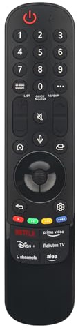 AKB76045003 RöstFjärrkontroll Kompatibel med LG TV MR24GA MR23GA MR22GA | MR21GA 50UT91006LA OLED42C44LA OLED97G45LW 43NANO81T6A 43UT81006LA