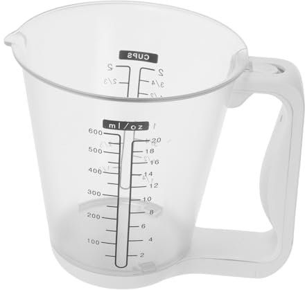 Hemobllo Tasse à Mesurer Numérique Avec Écran Lcd Outil De Mesure Électronique Pour Peser Précisément Les Ingrédients Et Lire La Température