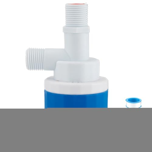 Válvula de flotador, control de nivel de agua automático para tanques | Accesorio de manguera inteligente integrado para piscinas, jardines, estanques y fuentes