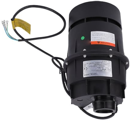 ANGGREK Pompa di Circolazione SPA, Pompa di Circolazione dell'acqua Efficiente in Plastica con Protezione da Sovraccarico Interna, Ideale per l'uso in Vasca Idromassaggio e Vasca da Bagno (700W)