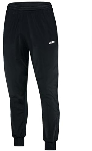JAKO - Pantalon Polyester Classico Femme, Femme, Noir, 36