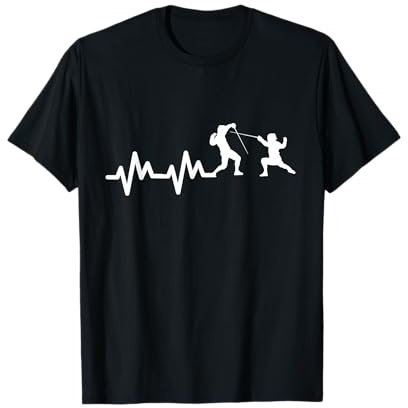 Battement de cœur de l'escrime T-Shirt