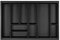 Orga-box Junker Slim Cubertero 725 x 476 mm gris lava con estructura perlada para armarios de 80 cm cubertero de cocina SO SLIM