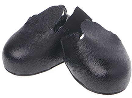 SHURROW Zapatos de Seguridad en el Lugar de Trabajo Cubierta Anti-aplastamiento Portátil Luz Visitor Puntera de Acero Soporte de Almacenamiento Negro