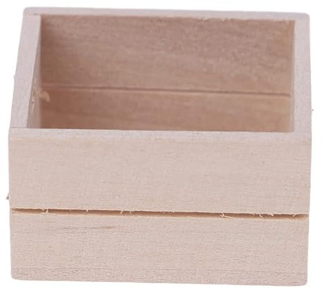 HXSCOO Mini Panier de Fruits Balai Lampe à Huile Table boîte au trésor Plante en Pot Fleurs traîneau Coffret Cadeau 1:12 Accessoires de décoration de Maison de poupée (Color : Fruits Basket)