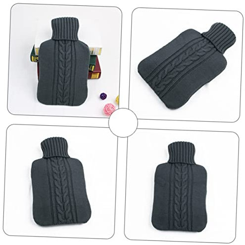 Anneome Housse Tricotée Pour Bouillotte Housse Bouillotte Femme Confortable Et Protecteur