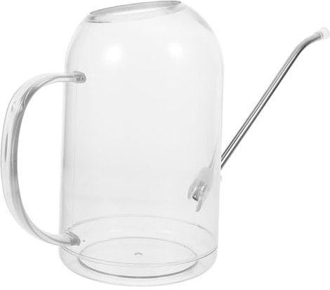 Yardwe Regadera para Plantas de 2l Diseño Retro Único, Pico Largo de Acero Inoxidable, Material Abs Confiable y Resistente para Jardín Interior y Flores