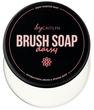 By Caitlyn Collection Antibacterial Makeup Brush & Sponge Cleansing Soap (Daisy). Available in 6 Scents. Deep Clean Your Makeup Brushes. Gentle, Effective & Fast-Drying Formula.