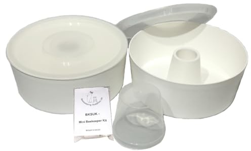 2 x Rapid Feeder 2L (4pt)- Original Nicot Product - Syrup Feeder for Bees - Easy to top up without disturbing the bees +MBK