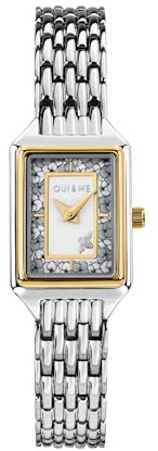 Oui&me Orologio Donna in Acciaio, Solo tempo, Analogico, 33 mm, Collezione FINETTE, Regalo Sorella - ME010412