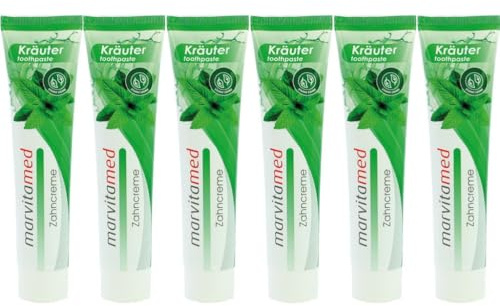 Marvitamed Kräuter Zahncreme 6x125 ml