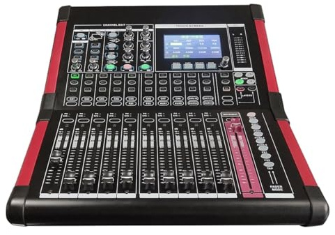 Mesa De Mezclas Dj Mezclador Digital Profesional D16 De 16 Canales For DJ, Audio For Escenario, Equipo Grabación