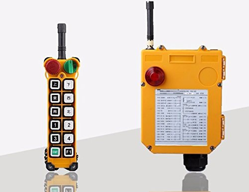 GOWE F24-12S, 24 V, 36 V, 48 V, 220 V, 380 V, telecomando industriale senza fili per verricello elettrico sollevamento carrello sollevamento sollevamento sopra colore: 380 V 3-PHASEv