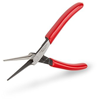 TEKTON Mini alicates de punta de aguja, mandíbula lisa | PMN03001