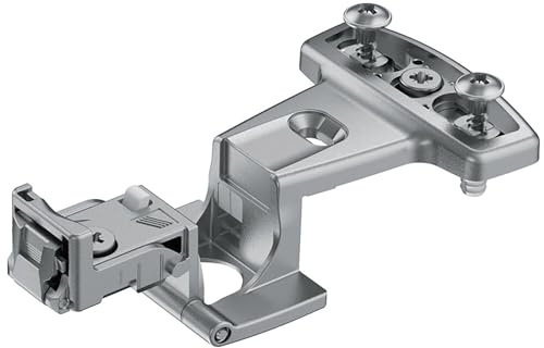 Grundscharnier Selekta Pro 2000, 270 °, Auflage 15 mm, mit Spreizmuffen, vernickelt_Artikel _ 45044