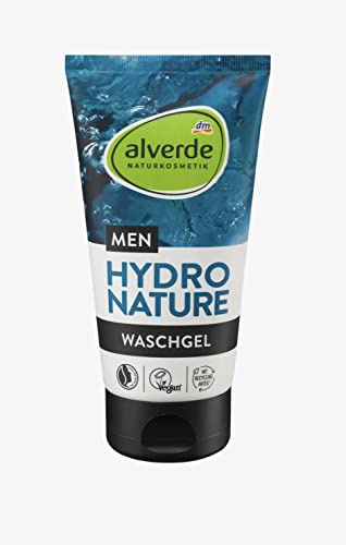 alverde MEN Hydro Nature tvättgel, 1 x 150 ml