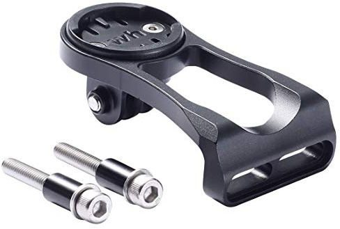 Dymoece Out Front Combo Extended Mount for Wahoo Elemnt，Bicycle Mount for Wahoo Elemnt Bolt,Elemnt Mini,Gopro Interface Sports Action Camera and Bike Lights (Black)