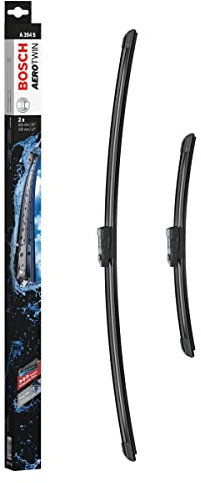 Bosch Wiper Blade Aerotwin A354S, Length: 650mm/340mm − Set of Front Wiper Blades