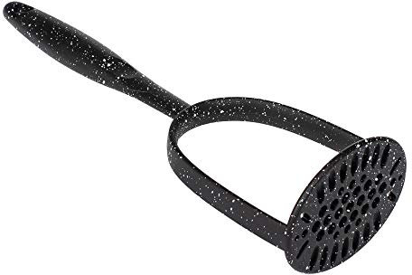 Schiacciapatate da cucina in nylon resistente al calore, manico grande, lungo, antiaderente, lavabile in lavastoviglie, schiacciapatate portatile antiaderente