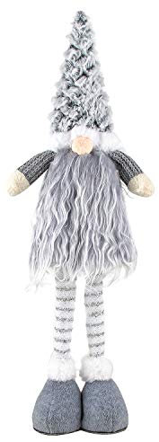 EKKONG Decoración navideña sin Rostro, Decoraciones navideñas GNOME 57cm de Altura, gnomo Sueco de Santa Claus Santa Tomte, Regalos Enanos escandinavos para niños, Muñeca de Navidad Linda (32026)