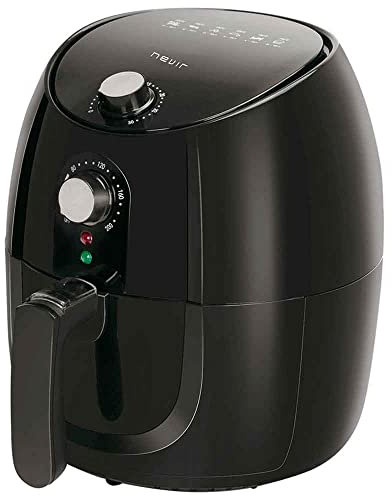 Freidora por Aire Nevir NVR-6602FAC 3.5L por Aire hasta 200 ºC, 1500W y 3,5 Litros de Cesta