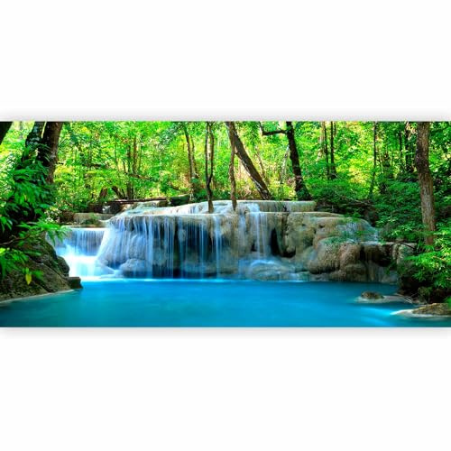 murando Fotomurales Cascada 550x250 cm XXL Papel de esquina Papel pintado