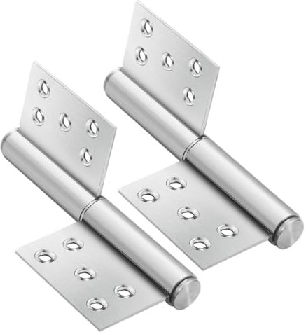 Homoyoyo 1 Paar Scharniere Für Brandschutztüren Türbeschläge Scharniere Im Freien Scharniere Für Türen Garagentorscharnier Scharniere Klein Rostfreier Stahl Jalousie Abnehmbar