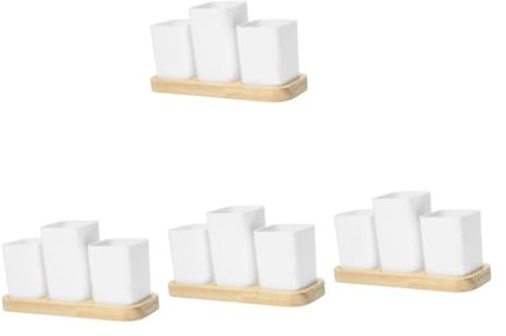 Zerodeko 4stücke Multifunktionale Besteckaufbewahrungsbox Für Zuhause Stilvoller Geräumiger Organizer Für Besteck Für Hochzeiten Und Festliche Tische Praktische Aufbewahrungslösung