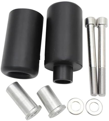 Frame Sliders Sturzschutz Für Suzuki Für GSXR1000 K7 Für GSX-R Für GSXR 1000 2007 2008 Motorrad Rahmen Sliders Crash Fallen Schutz Motor Pad Schutz Block Sturzpads Motorrad(Schwarz)