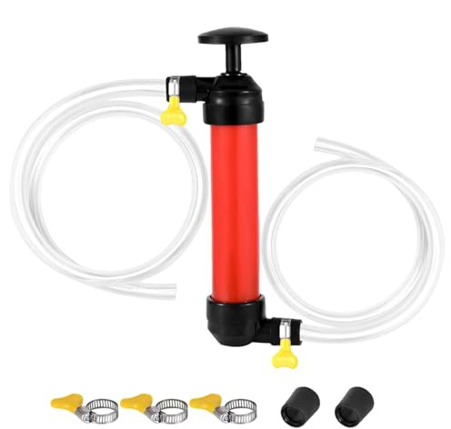 Xiixuuj Fluid Pump Automotive - Oil Hand Pump High Efficiency Manual Oil Pump - Engine Oil Extractor Effective Oil Siphon Pump for Motorcycles Generators