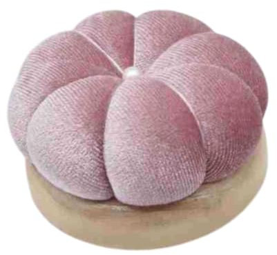 Colcolo Pin -Kissen Kissen Nadelkissen Nadelkissen Holz Grundnadelkissenhalter für Geburtstage Desktop Manual Nähen Muttertag nähen, Rosa
