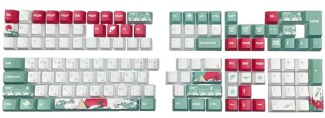 Juego de teclas de mar de durabilidad para teclados mecánicos/teclas de altura OEM, tapas de teclas de repuesto coreano