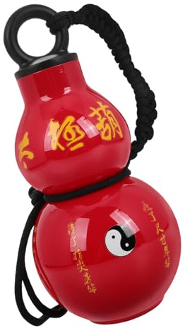 VERDANVERSE Borraccia a Forma di Calabash Portatile in Stile Cinese Bottiglia d Acqua con Grande Capacità Design Retrò Elegante per Sport Viaggi e Palestra Riutilizzabile