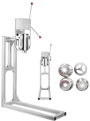 HuanEssentric 3/5/7 L Máquina Comercial Eléctrica Hacer Churros Españoles,Máquina Automática Hacer Churros,Máquina Manual Hacer Donas,Máquina Hacer Churros Alta Resistencia 3L