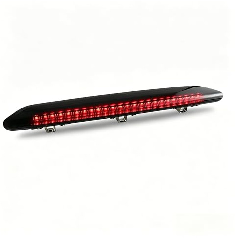 Generisch LED Dritte Brems für VW Polo MK4 IV Hatchback 9N 9N3 2002-2010 | Autoersatzteil 6Q6945097 (Schwarz)