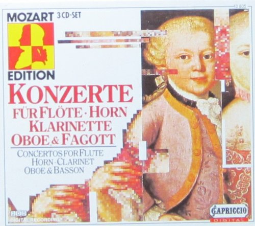 Konzerte für Flöte,Horn, Klarinette, Oboe & Fagott