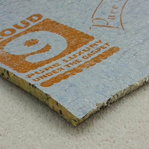 Cloud 9 Super Contract 10mm PU Carpet Underlay Rolls | Choose from 30 Sizes | 20m² Total Area | UK Manufactured Quality Luxury Feel
