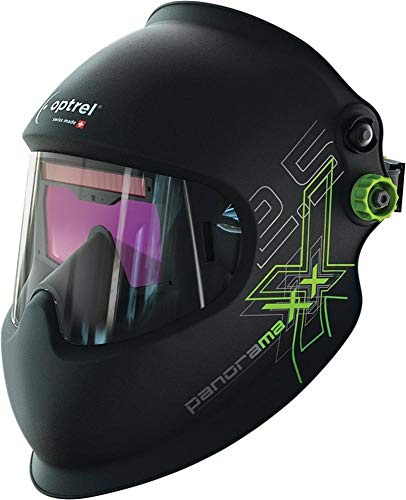 OPTREL Schweißerschutzhelm panoramaxx schwarz 180 x 120 mm DIN 5-12