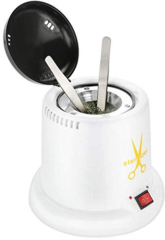 Metallwerkzeug Sterilisator, Heißluftsterilisator für Scheren & Pinzetten, Nagelwerkzeug Reiniger, Desinfektion bei Hoher Temperatur, Nail Art Sterilisationsmaschine