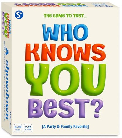 Skillmatics Card Game – Who Knows You Best? Hilarious Family Party Game